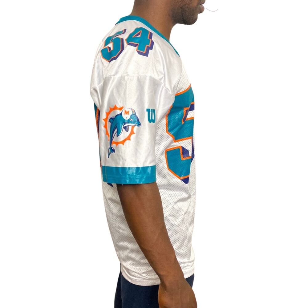 Vintage Wilson Miami Dolphins Zach Thomas Jersey - Picture 2 of 4